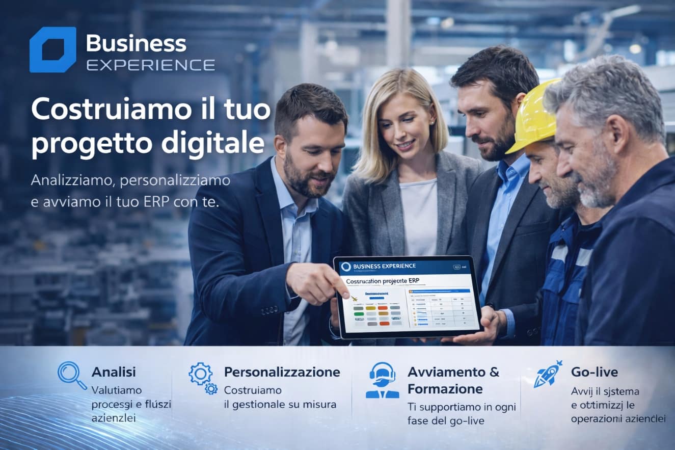 Sviluppo progetto ERP GS Open